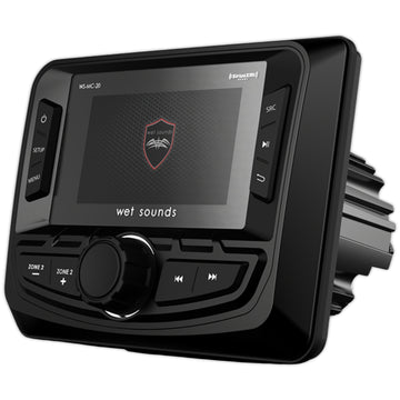 Estéreo Marino 2 DIN Wet Sounds WS-MC-20 USB BT FM Android iOS SiriusXM-Ready - Audioshop México lo mejor en Car Audio en México -  Wet Sounds